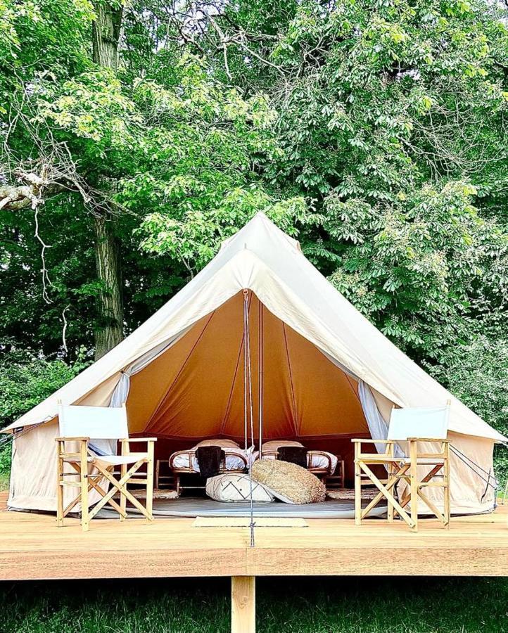 Glamping Chateau De La Chapelle Anthisnes エクステリア 写真